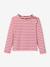 T-shirt manches longues rayé rouge 1 - vertbaudet enfant 