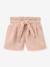 Short fille taille ceinturée marine+rose pâle 3 - vertbaudet enfant 