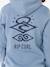 Sweat à capuche garçon bleu grisé 4 - vertbaudet enfant 