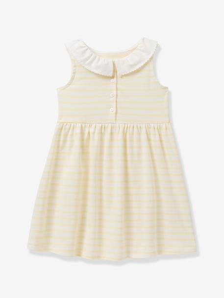 Robe courte fille jaune 1 - vertbaudet enfant 