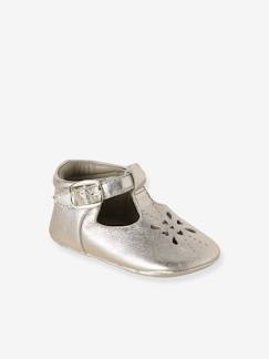 Chaussures-Chaussures bébé 17-26-Chaussons bébé cuir