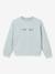 Sweat fille Amour bleu clair 1 - vertbaudet enfant 