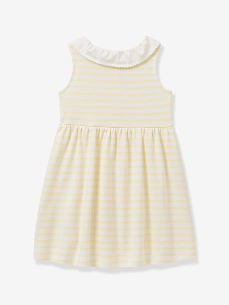 Robe courte fille jaune 2 - vertbaudet enfant 