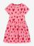 Robe en jersey à imprimé cœurs et sequins fille DANAMADE rose dragée 1 - vertbaudet enfant 