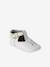 Chaussons bébé cuir blanc+or 1 - vertbaudet enfant 