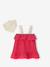 Ensemble robe bandana bébé fille framboise 2 - vertbaudet enfant 
