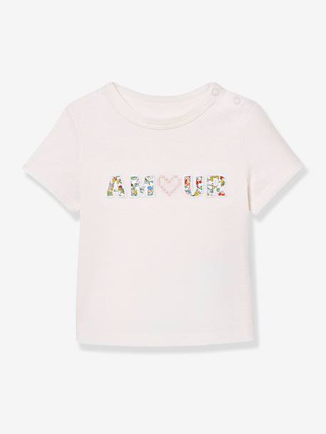 T-shirt bébé manches courtes vert clair 1 - vertbaudet enfant 