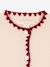Cardigan brodé cerise beige 7 - vertbaudet enfant 