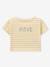 T-shirt rayé motif rêve fille vert clair 1 - vertbaudet enfant 