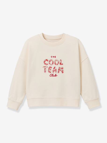 Sweat Cool Team rouge 3 - vertbaudet enfant 
