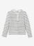Tee-shirt rayé manches longues fille marine 1 - vertbaudet enfant 