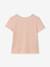 Tee shirt fille motif joie vert clair 2 - vertbaudet enfant 