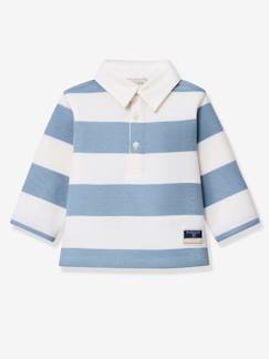-Polo rayé manches longues