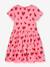 Robe en jersey à imprimé cœurs et sequins fille DANAMADE rose dragée 2 - vertbaudet enfant 