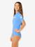T-shirt de surf manches courte fille bleu+rose 3 - vertbaudet enfant 