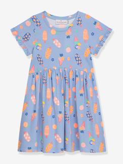 -Robe en jersey à imprimé fluo et glace, fille DANAMADE
