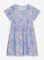 Robe en jersey à imprimé fluo et glace, fille DANAMADE bleu ciel 1 - vertbaudet enfant 