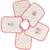 Lot de 5 bavoirs minnie coton Rose 4 - vertbaudet enfant 