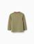 T-shirt en coton à broderie cactus garden Vert foncé 2 - vertbaudet enfant 