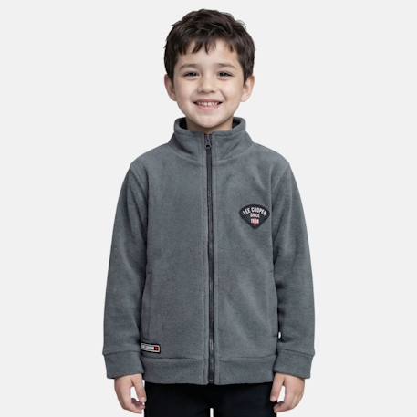 Veste polaire  garçon Beige+Gris+Kaki+Marine+Noir 6 - vertbaudet enfant 