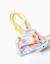 Maillot de bain 2 pièces avec imprimé et perles Blanc 3 - vertbaudet enfant 