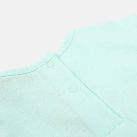 Ensemble bébé fille t-shirt et short à motif Bleu+Rose 6 - vertbaudet enfant 