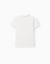 Polo en coton avec col mao et poche Blanc+Rose foncé 2 - vertbaudet enfant 