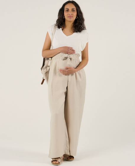 Pantalon de grossesse sahel Anis+Beige+Cuivre 10 - vertbaudet enfant 