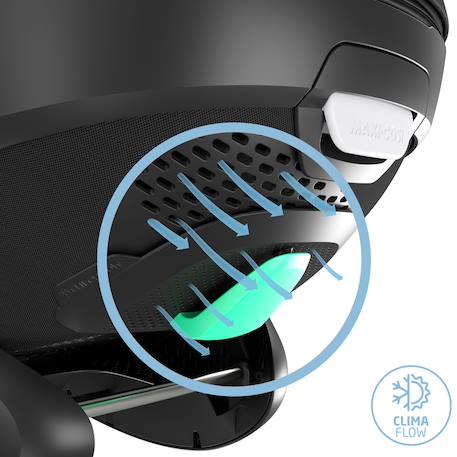Siège auto bébé i-size pivotant et coulissant pebble 360 pro² Twillic black+Twillic graphite+Twillic green+Twillic truffle 5 - vertbaudet enfant 