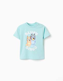 T-shirt en coton avec imprimé bluey et bingo  - vertbaudet enfant