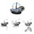 Siège auto bébé i-size pivotant et coulissant pebble 360 pro² Twillic black+Twillic graphite+Twillic green+Twillic truffle 22 - vertbaudet enfant 