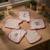 Lot de 5 bavoirs minnie coton Rose 2 - vertbaudet enfant 
