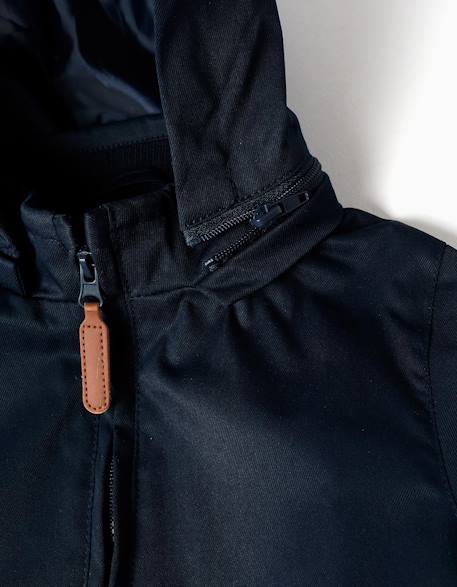 Veste avec doublure et capuche amovible Bleu 5 - vertbaudet enfant 