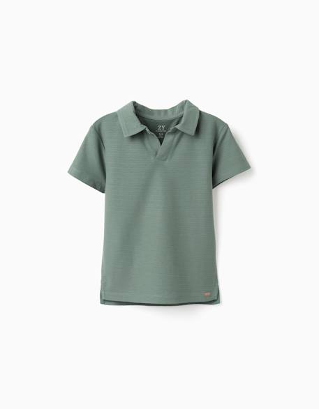 Garçon-Polo en coton à jacquard