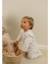 Pyjama bébé coton pointelle Blanc 3 - vertbaudet enfant 