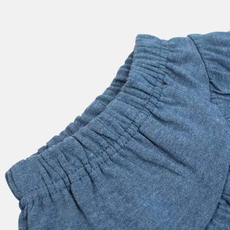 Ensemble bébé fille t-shirt et short à motif Bleu+Rose 12 - vertbaudet enfant 
