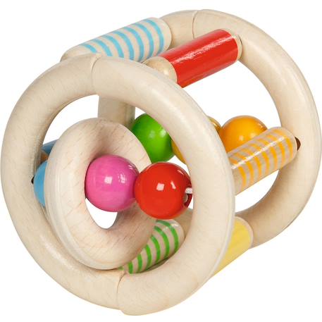 Hochet flexible à faire rouler Beige 1 - vertbaudet enfant 