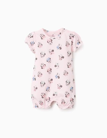 Bébé-Combishort en coton avec motif minnie