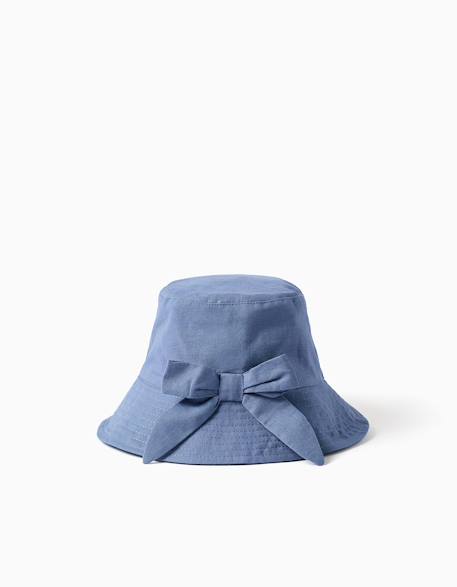 Bob avec nœud appliqué Bleu 1 - vertbaudet enfant 
