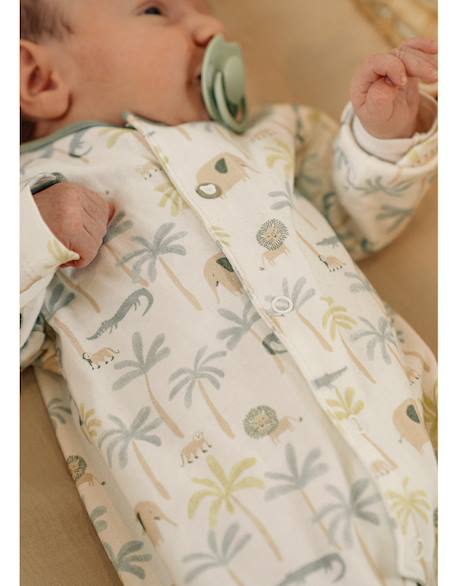 Lot de 2 pyjamas bébé velours Vert 2 - vertbaudet enfant 