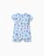 Combinaison en coton avec motif toy story Bleu clair 1 - vertbaudet enfant 