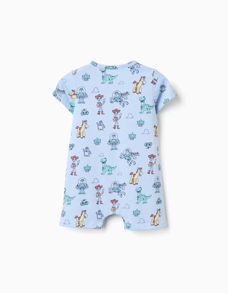 Combinaison en coton avec motif toy story Bleu clair 2 - vertbaudet enfant 