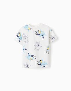 T-shirt en coton avec motif bluey  - vertbaudet enfant