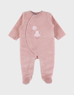 Bébé-Pyjama, surpyjama-Pyjama bébé velours brodé