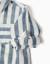 Chemise en coton et lin à rayures you&me Beige clair 4 - vertbaudet enfant 