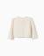 Cardigan en maille de coton à point de lien b&s Beige clair 1 - vertbaudet enfant 