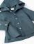 Chemise à manches longues en lin et coton avec capuche Bleu 3 - vertbaudet enfant 