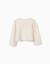 Cardigan en maille de coton à point de lien b&s Beige clair 2 - vertbaudet enfant 