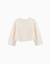 Cardigan en maille de coton à point de lien b&s Beige clair 1 - vertbaudet enfant 
