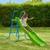 Toboggan 3 marches  métal 175 cm Vert - bleu 2 - vertbaudet enfant 